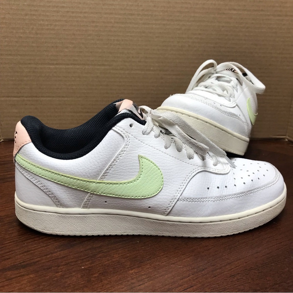 Nike Women’s Size 9.5 Court Vision Low DC1868-100 White Casual Shoes Sneakers